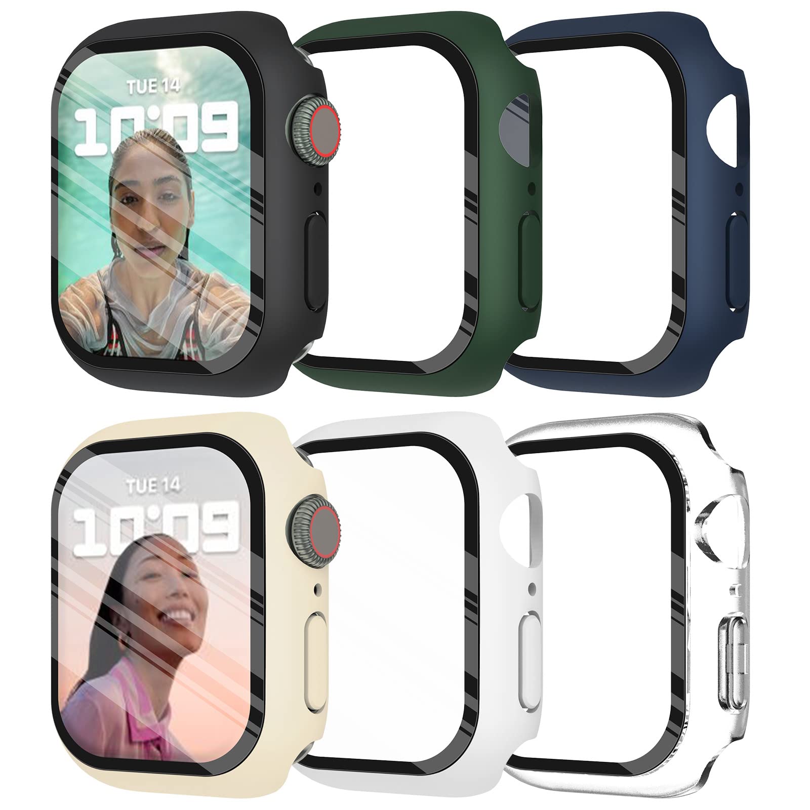 Garmin Smartwatch Accessories - 強化ガラス + カバー Apple Watch 9
