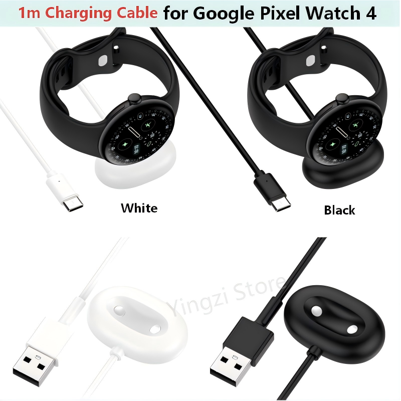 Smartwatch Nexus - USB充電ケーブル パワーチャージワイヤー Google Pixel Watch5 4