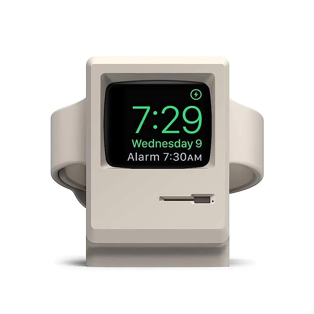シリコーン充電器スタンド Apple Watch 7 6 5 - Watch Charging Dock のレビューと価格