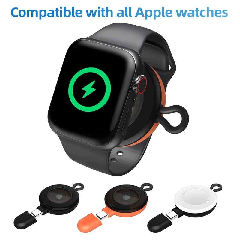 ミニタイプCスマートウォッチワイヤレス充電器ポータブルキーチ - Smart Watch Accessories のレビューと価格