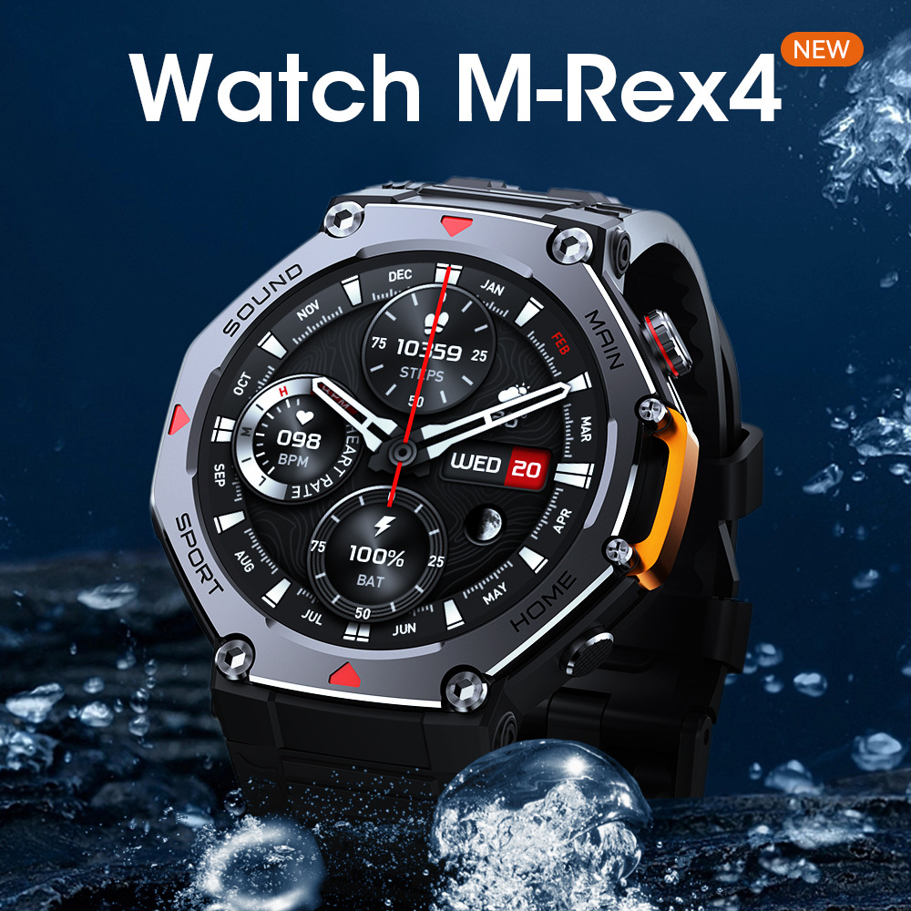 M REX4スマートスポーツヘルスウォッチ2025 トレンド - Smartwatch M Active のレビューと価格