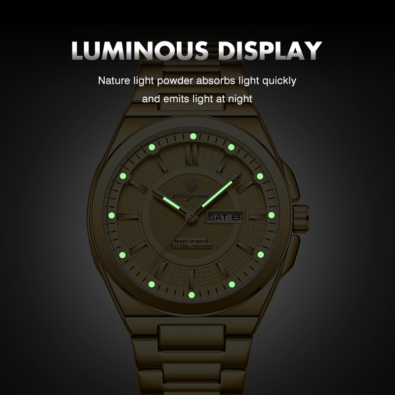 PAAZOMU トップビジネスメンズ腕時計 ステンレススチー - Smartwatch Nexus のレビューと価格