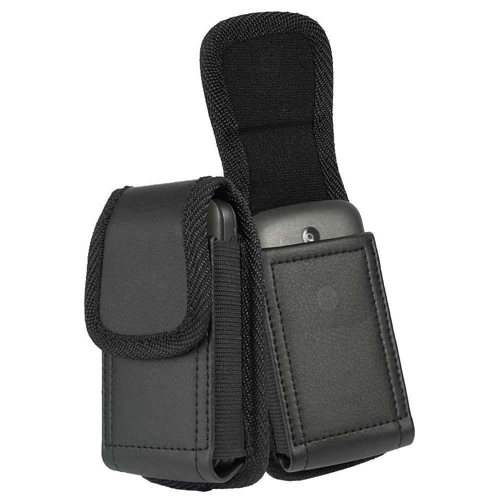 電話ホルスター Nokia 2760 PU レザーケース男性 - Leather Classic Strap のレビューと価格