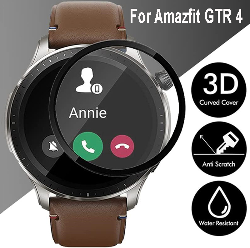 スマートウォッチ用HD曲面スクリーン保護フィルム,Amazf - Garmin Smartwatch Accessories のレビューと価格
