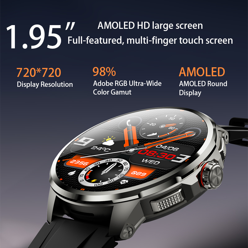 4G 5G LTE Android システム 1.95 イン - Smartwatch Instagram のレビューと価格